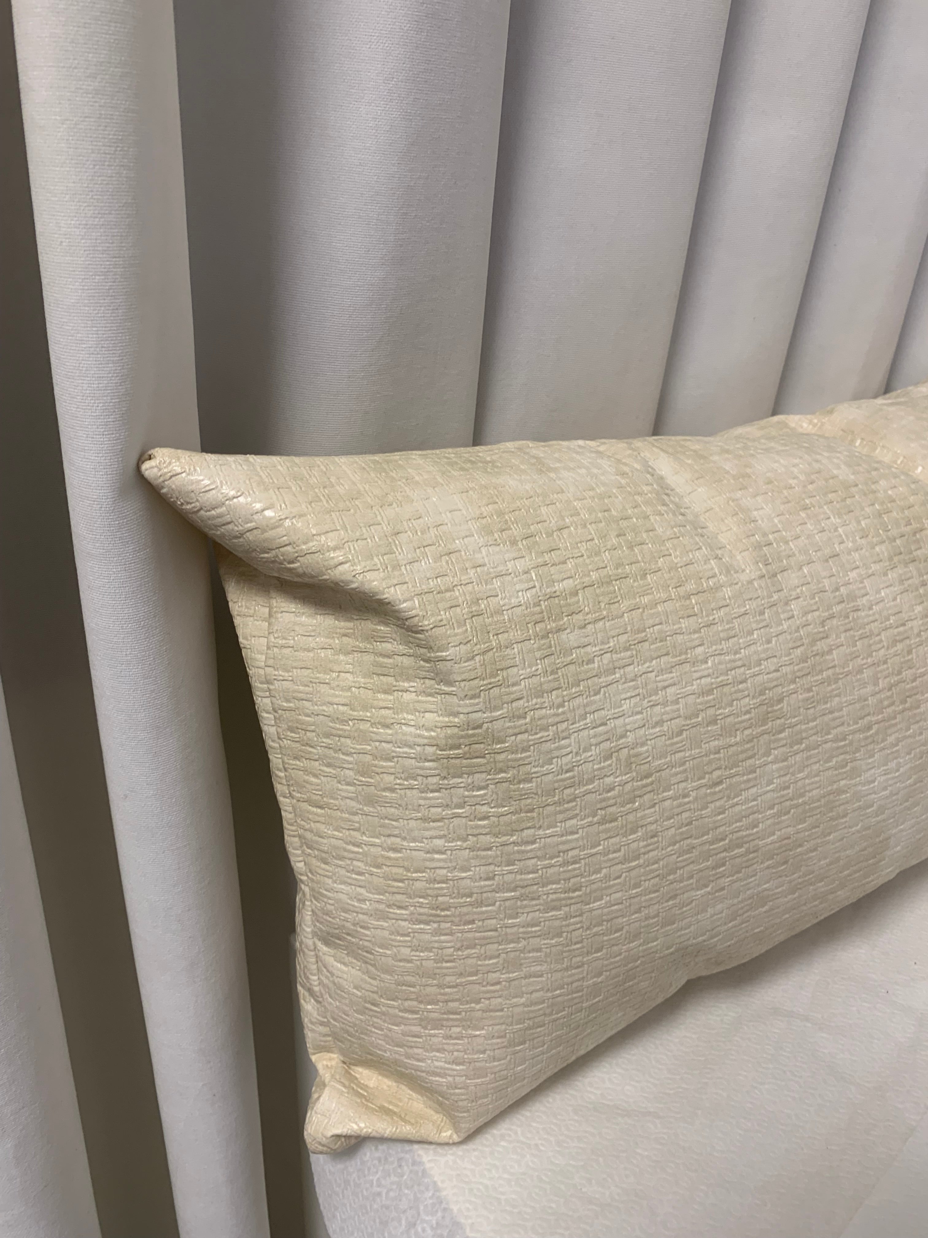 סט כריות שמנת ריבועים